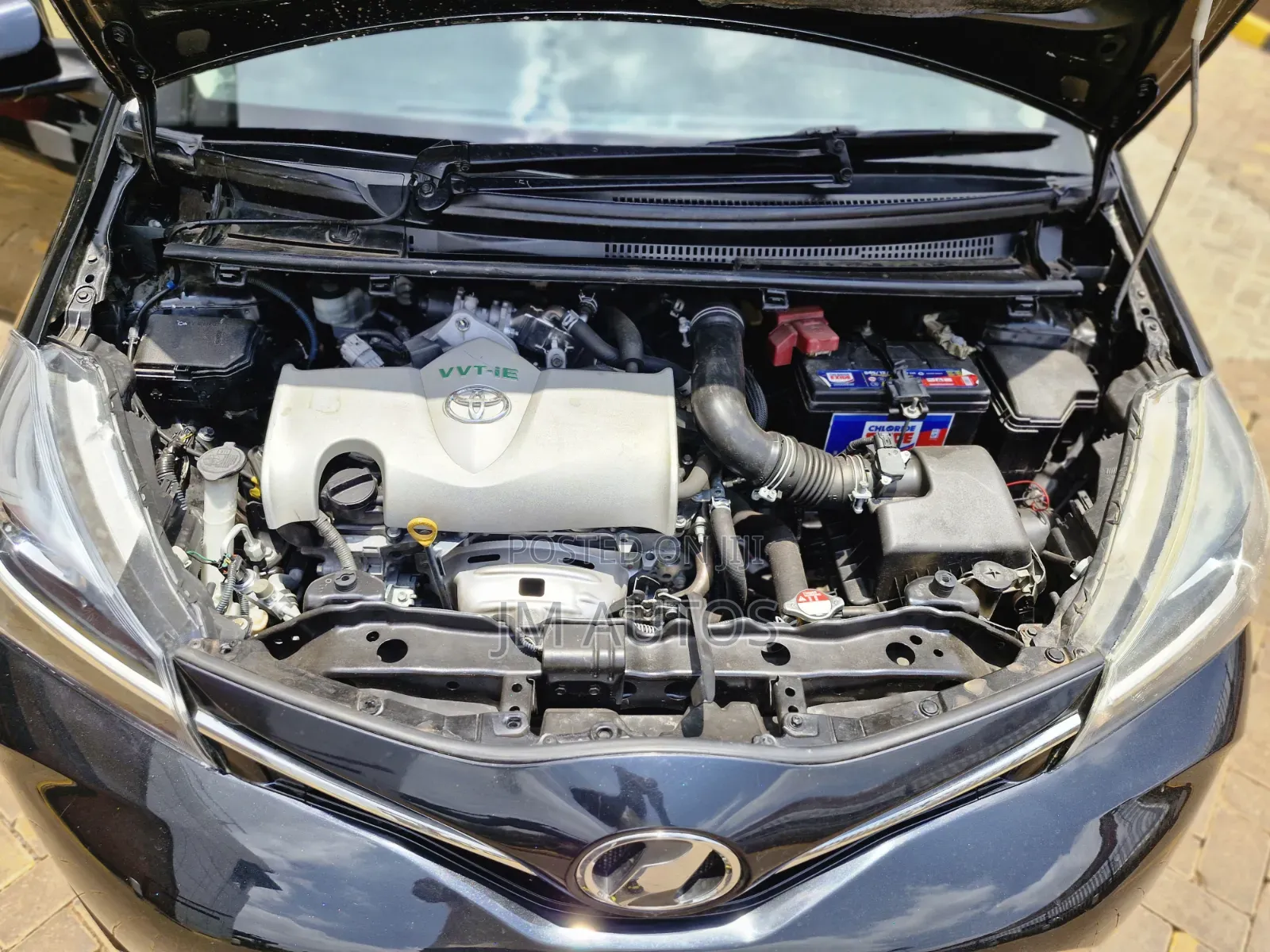 Toyota Vitz 1.3 FWD 3dr 2016 Black
