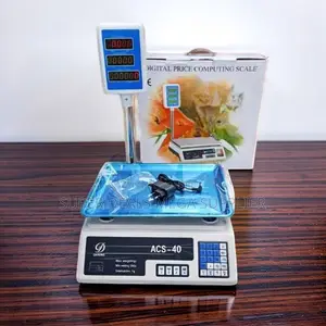 Simple Operation ACS 40 Digital Weighing Scale for Store Counters