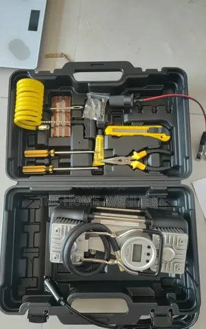Portable (Digital Gauge)2-Cylinder Portable Air Compressor