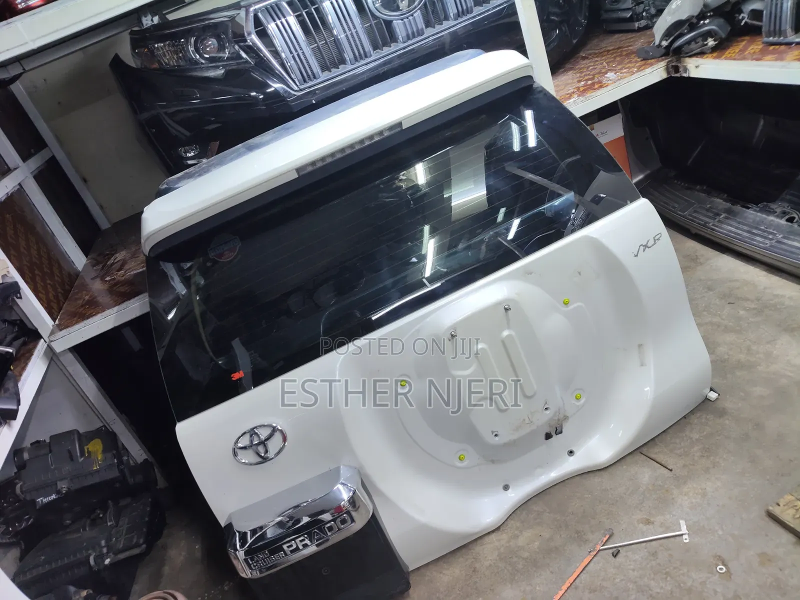 Prado 150 Spare Wheel Cover
