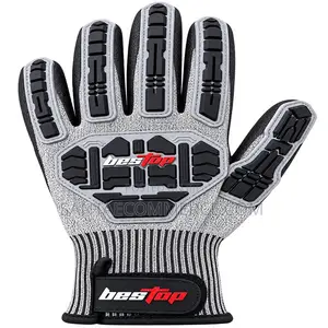 Bestop Safety Work Gloves With TPR Knuckle, Finger & Thumb Protection