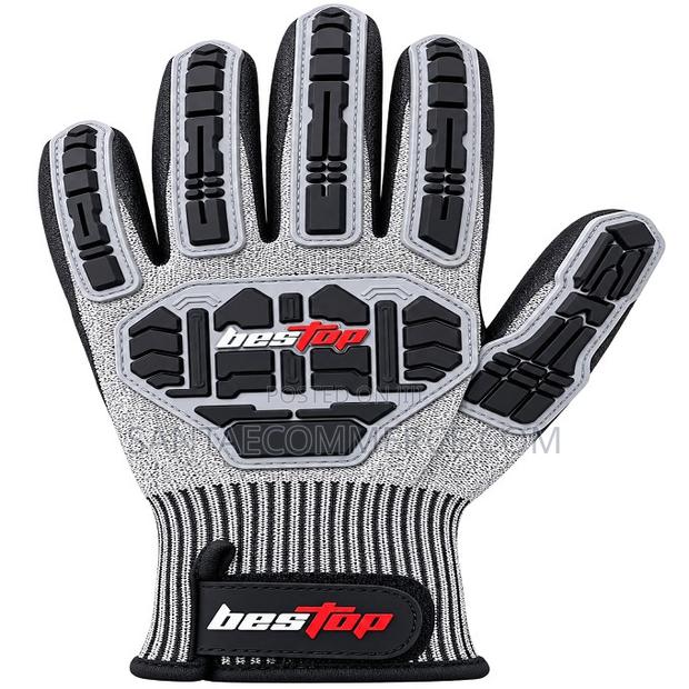Bestop Safety Work Gloves With TPR Knuckle, Finger & Thumb Protection