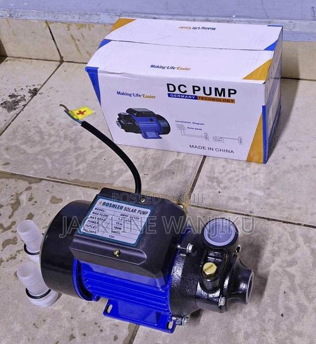 DC Booster Pump / Solar Water Pump Machine - main view