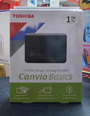Toshiba Canvio Basics 1TB Portable External Hard Drive