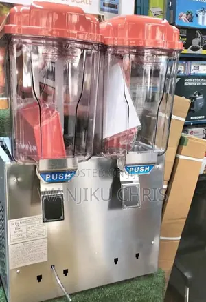 2 Column Juice Dispenser With Cooling System
