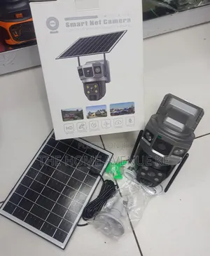 Dual Lens Wifi Solar Cameras Available