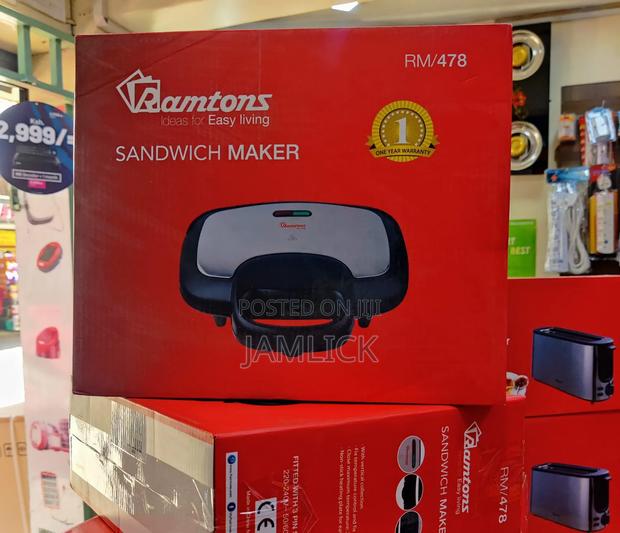 Ramtons Sandwich Maker RM/478 – 2 Slice - Nw - main view