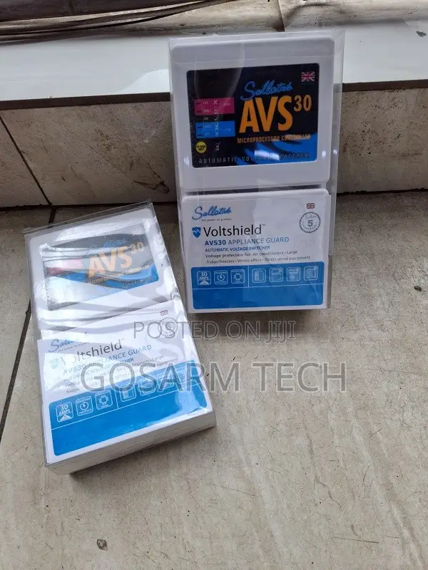 Sollatek AVS30 Voltshield 30 Amp Voltage Protector for Home Appliances