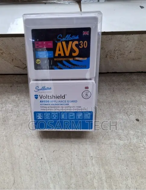 Sollatek AVS30 30 Amp Voltage Protector – High Low Voltage Cut-Off