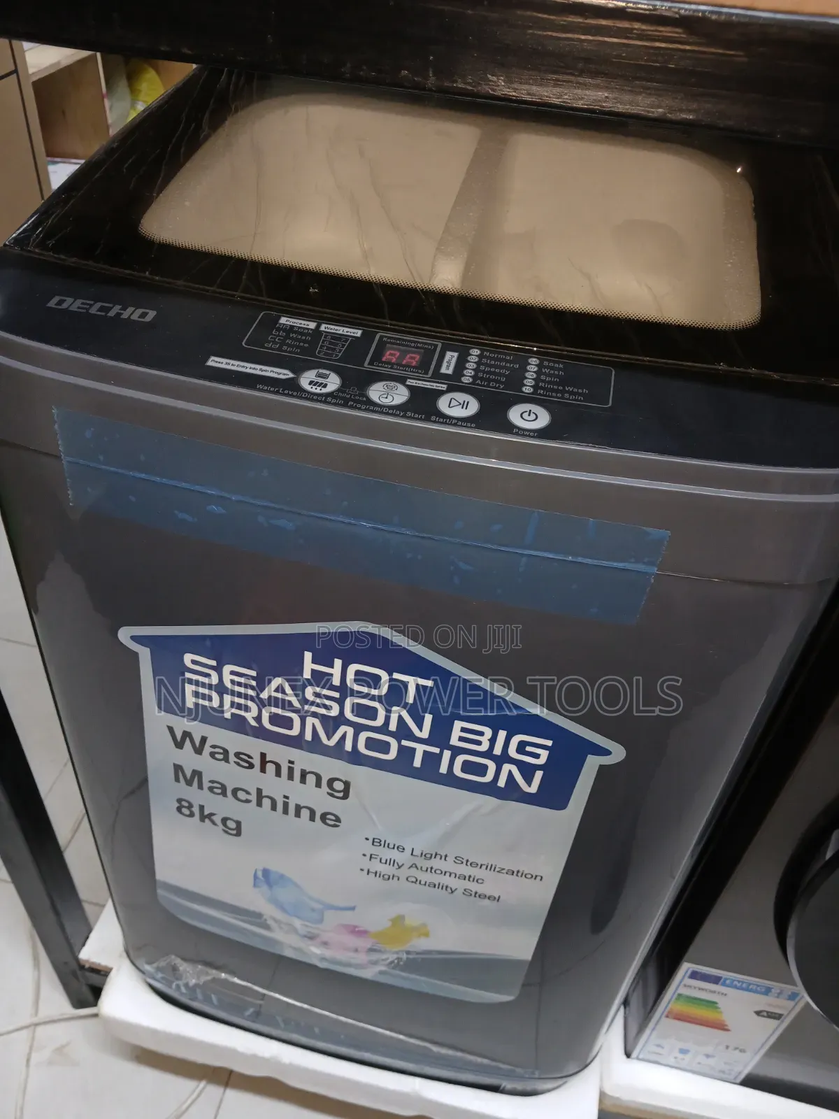 8kg Decho Fully **Automatic [Top-Load] Washing Machine 