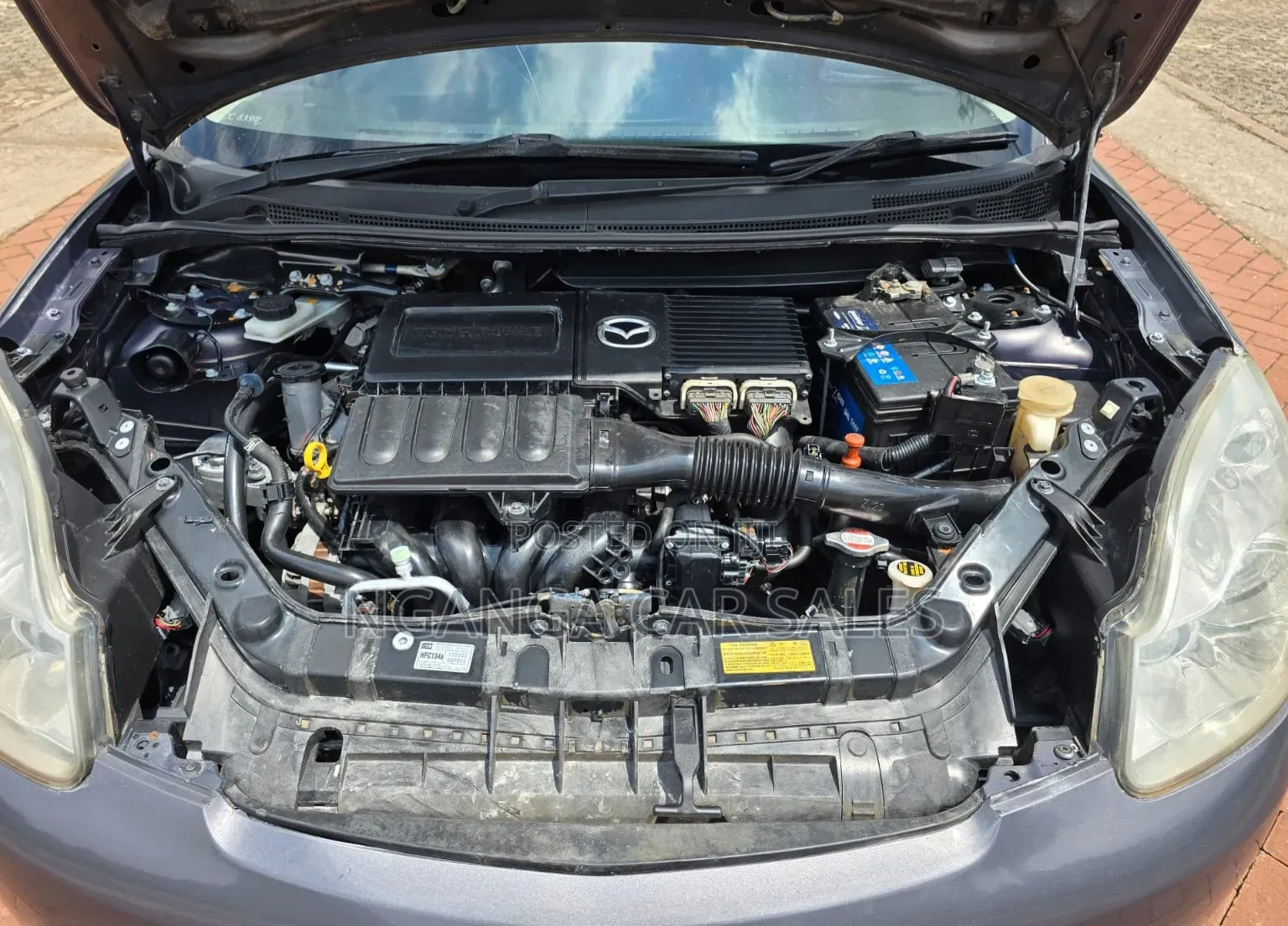 Mazda Verisa 2008 Gray