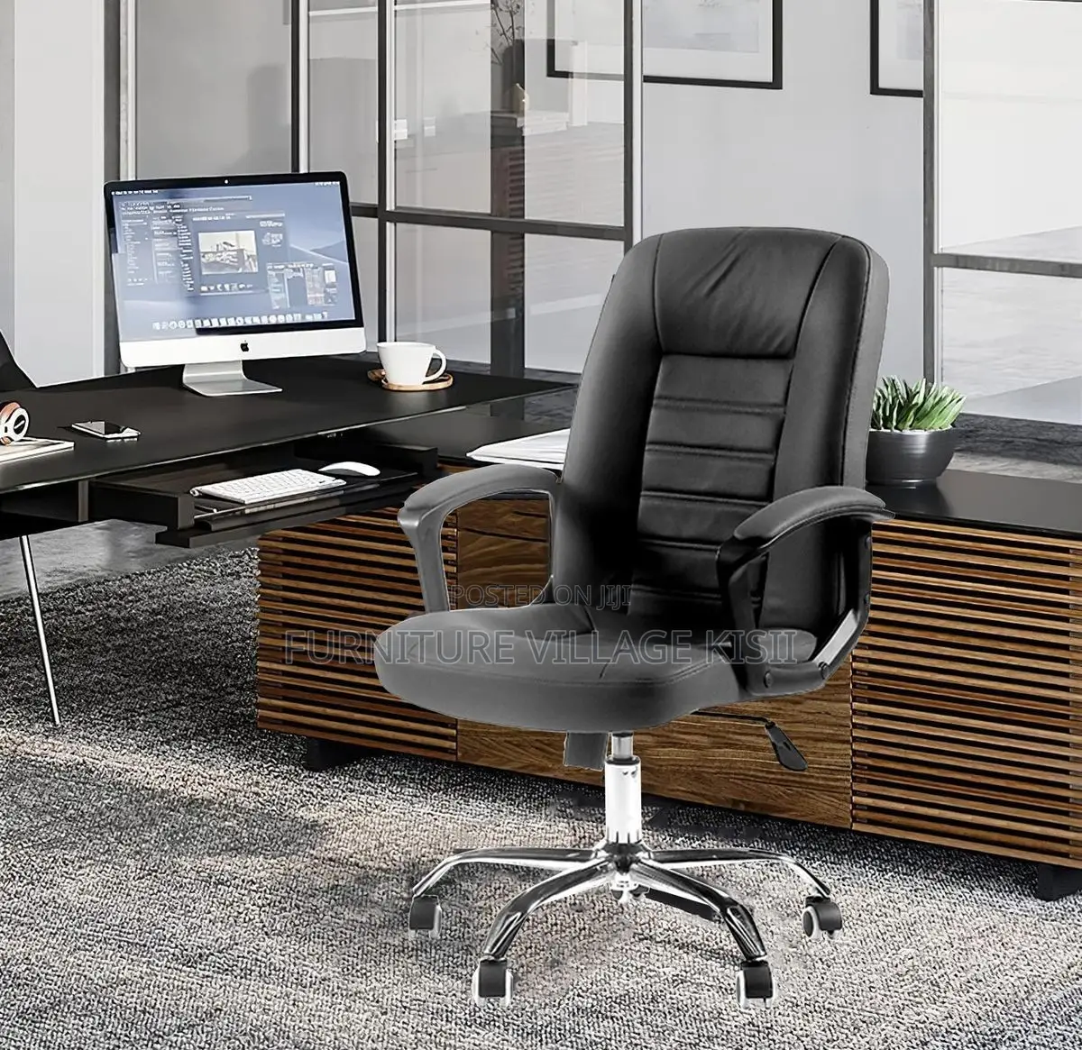 Office Chair ; Ergonomic High Back Armchair