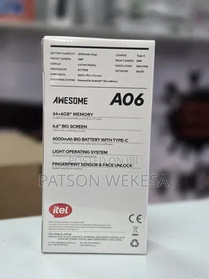 New Itel A06 64 GB Rose Gold