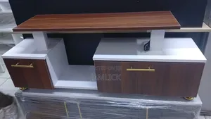 Brown White Istanbul 2 New Design Modern TV Stand - BB