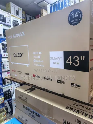 Solar Max 43 Inches Smart TV