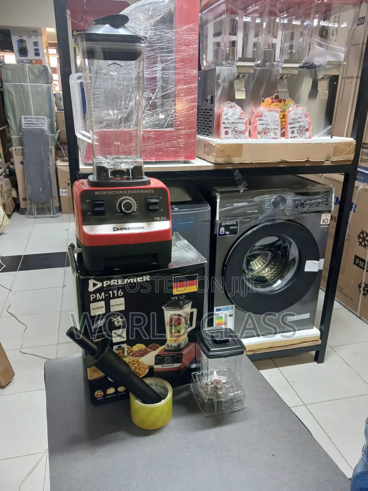 Premier PM-116 4500W Multifunction Commercial Blender