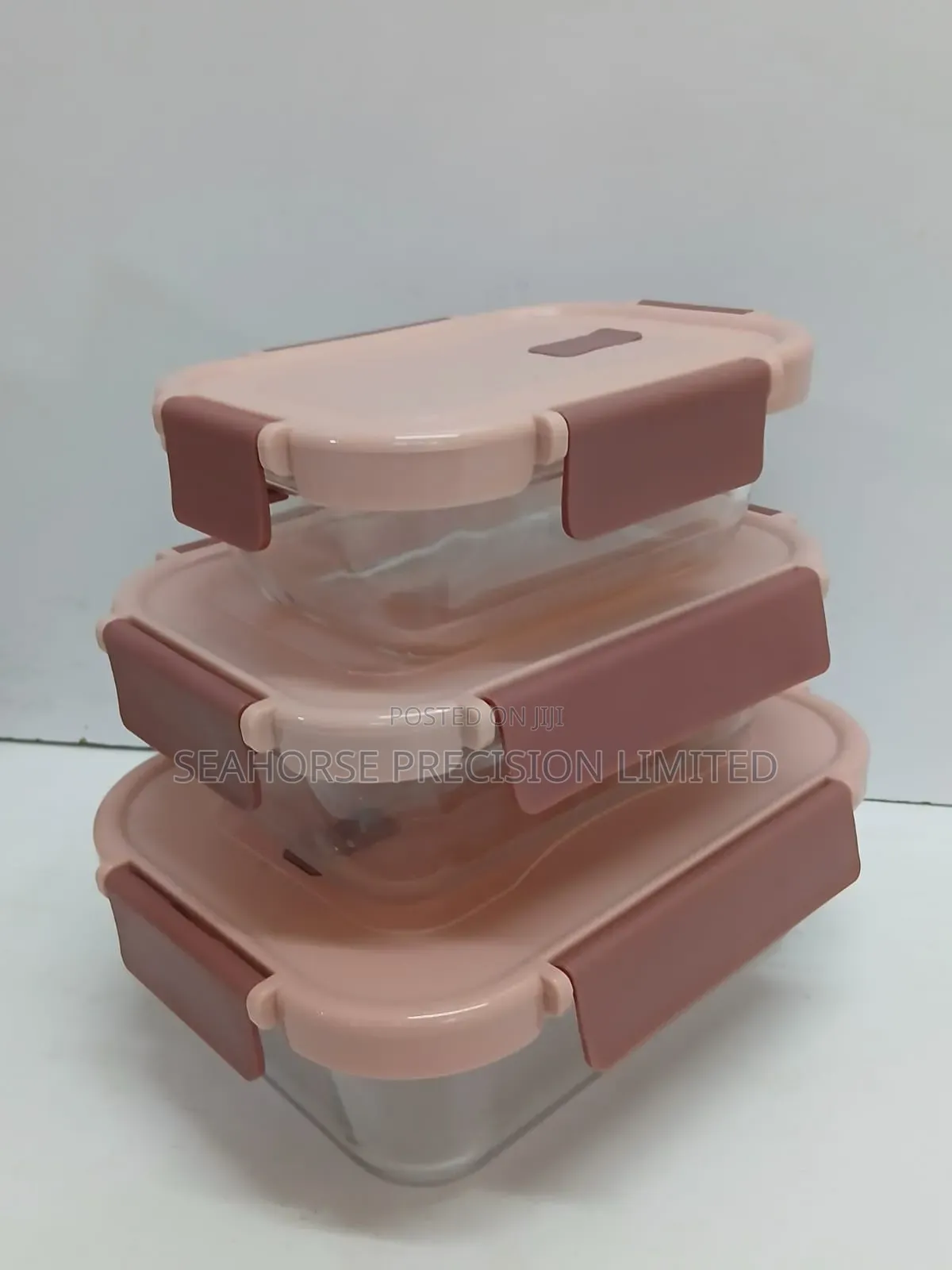 Glass Snack Box With Lunch Bag