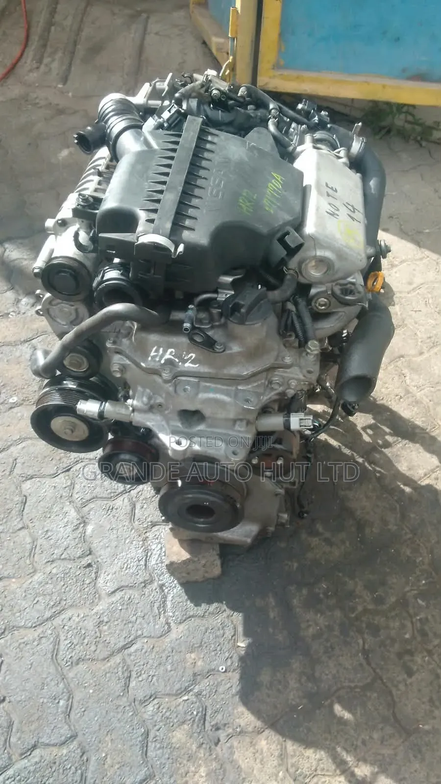Nissan Note Hr12 Turbo Charged Engine