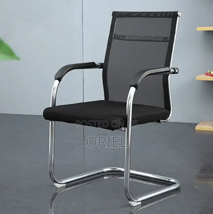 Modern Mesh Cantilever Office Guest Chair
