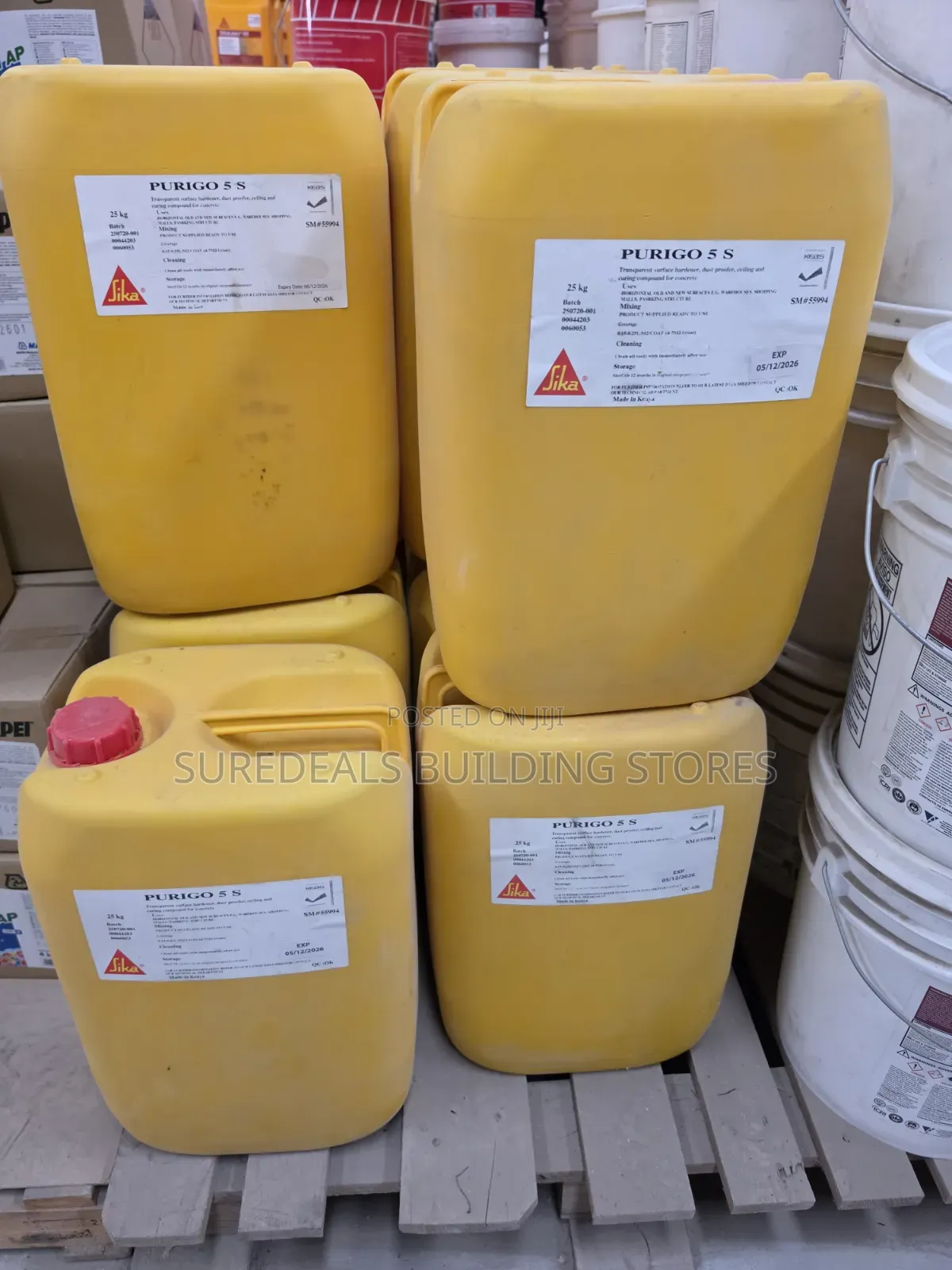 Sika Purigo 5 S -Surface Concrete Hardener and Dustproofer