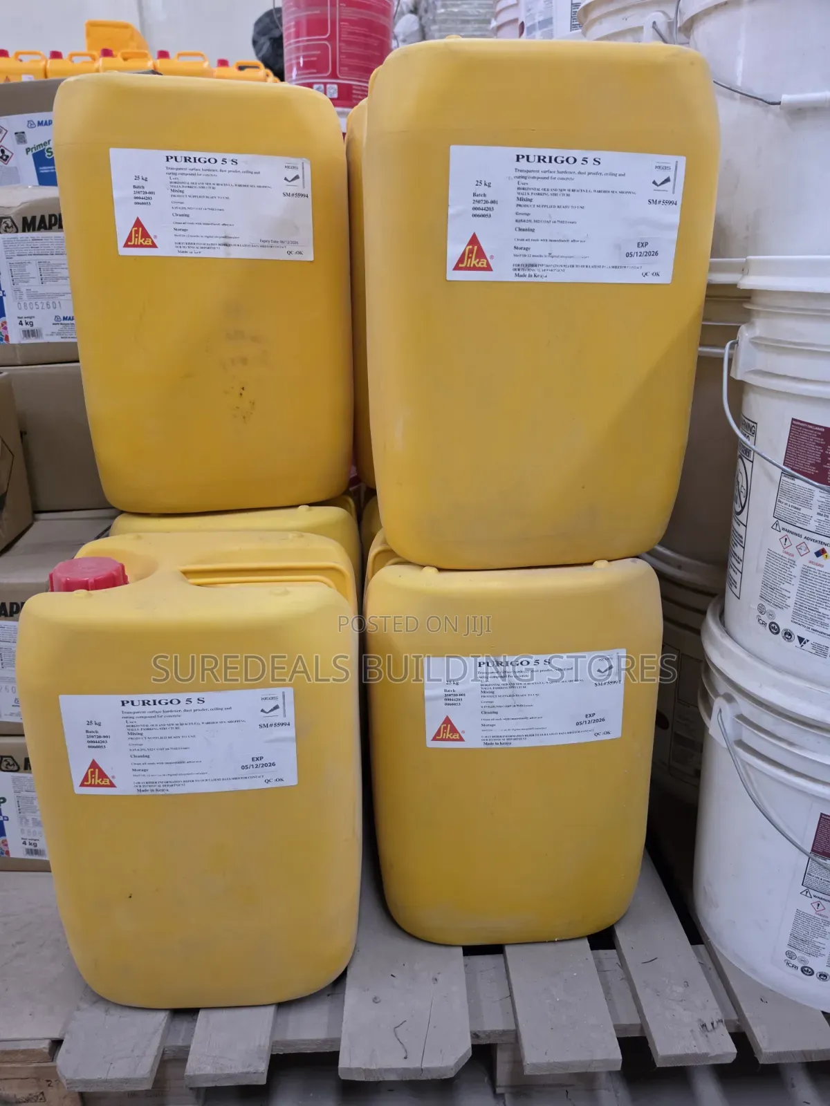 Sika Purigo 5 S -Surface Concrete Hardener and Dustproofer