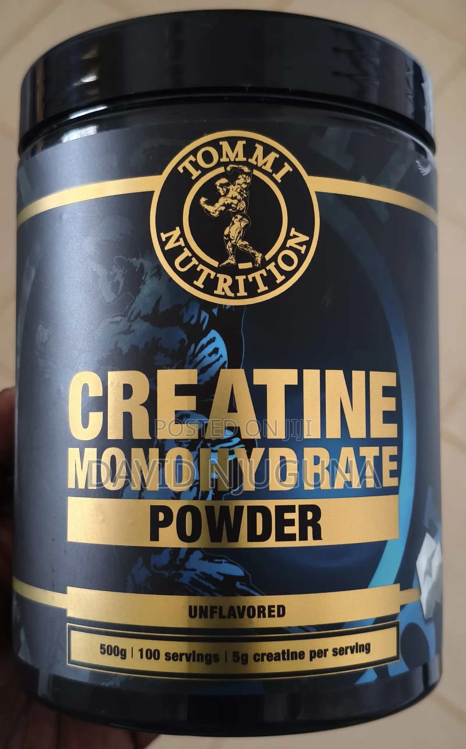 Tommi Nutrition - Creatine Monohydrate 500g, 100 Servings