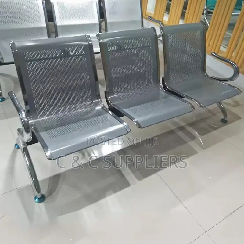 3 Seat Salon Waiting Bench