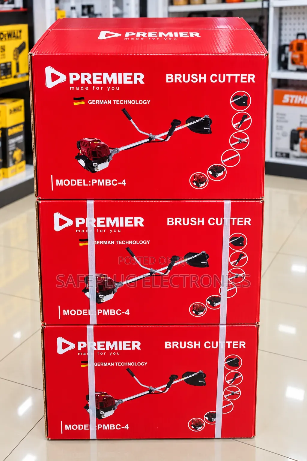 Premier Heavy Duty Brush Cutter German Technology