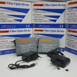 Media Convertors Base 100 Fiber Optic Device