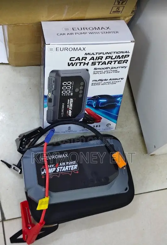 Euromax EMK3 Car Jump Starter With Air Compressor