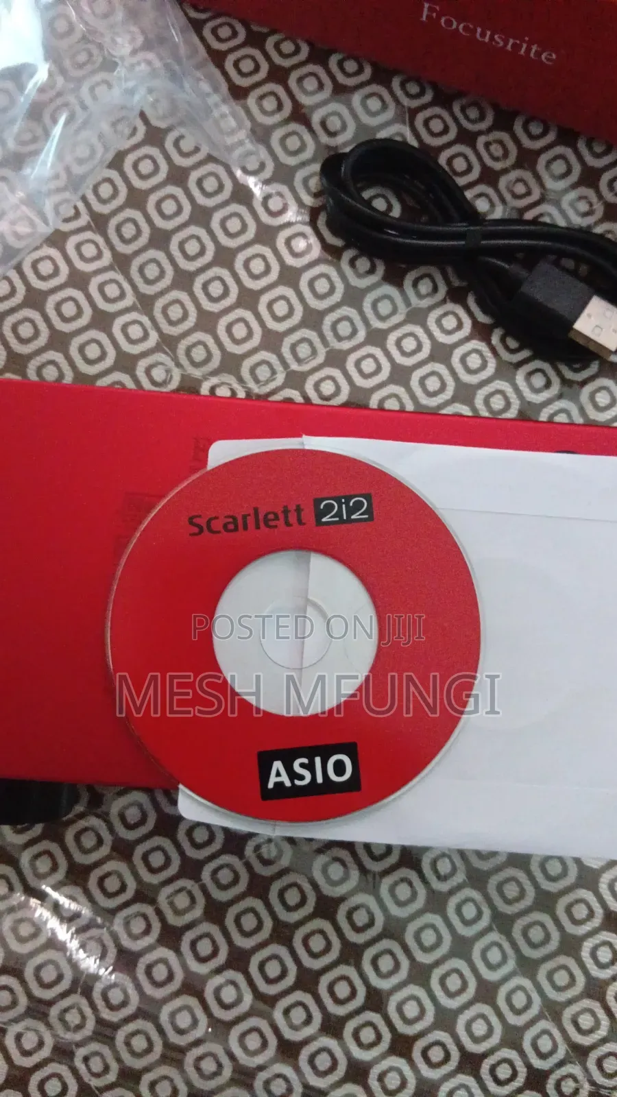 Focusrite Scarlett 2i2 3rd Gen USB Audio Interface – Brand New