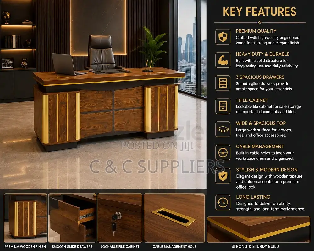 Executive Staff Desk-1400mm