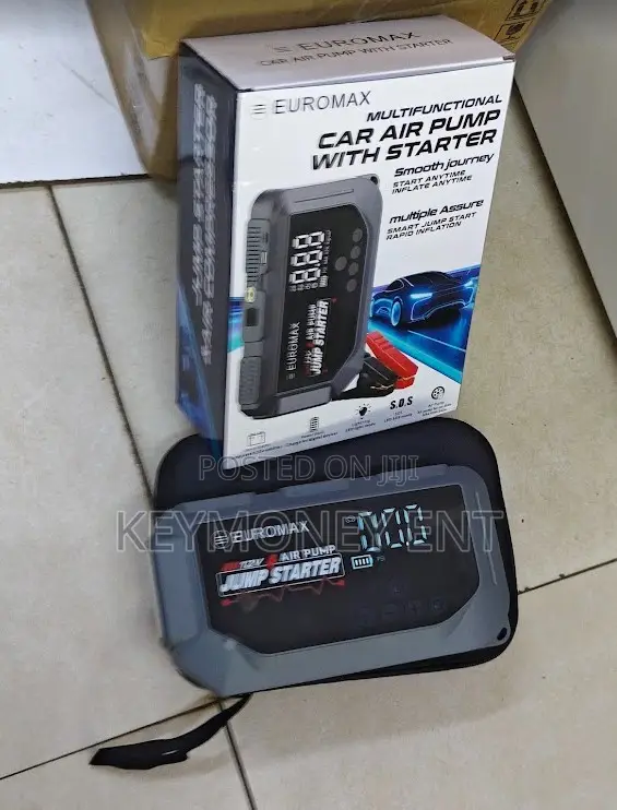 Euromax EMK3 Car Jump Starter With Air Compressor