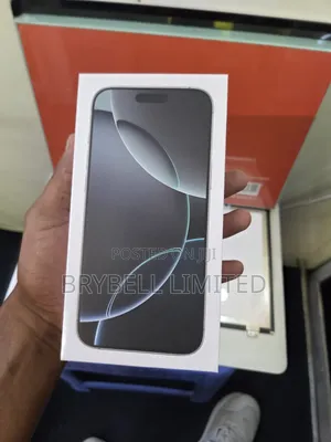 New Apple iPhone 16 Pro Max 256 GB Black