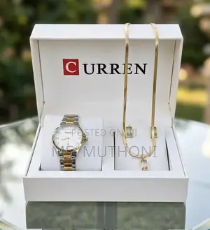 CURREN Elegant Ladies Quartz Wristwatch and Fashion Accessory Bund