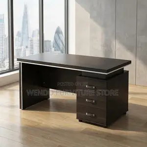 Office Desk; Lockable 1200MM Executive Home Office Work Desk