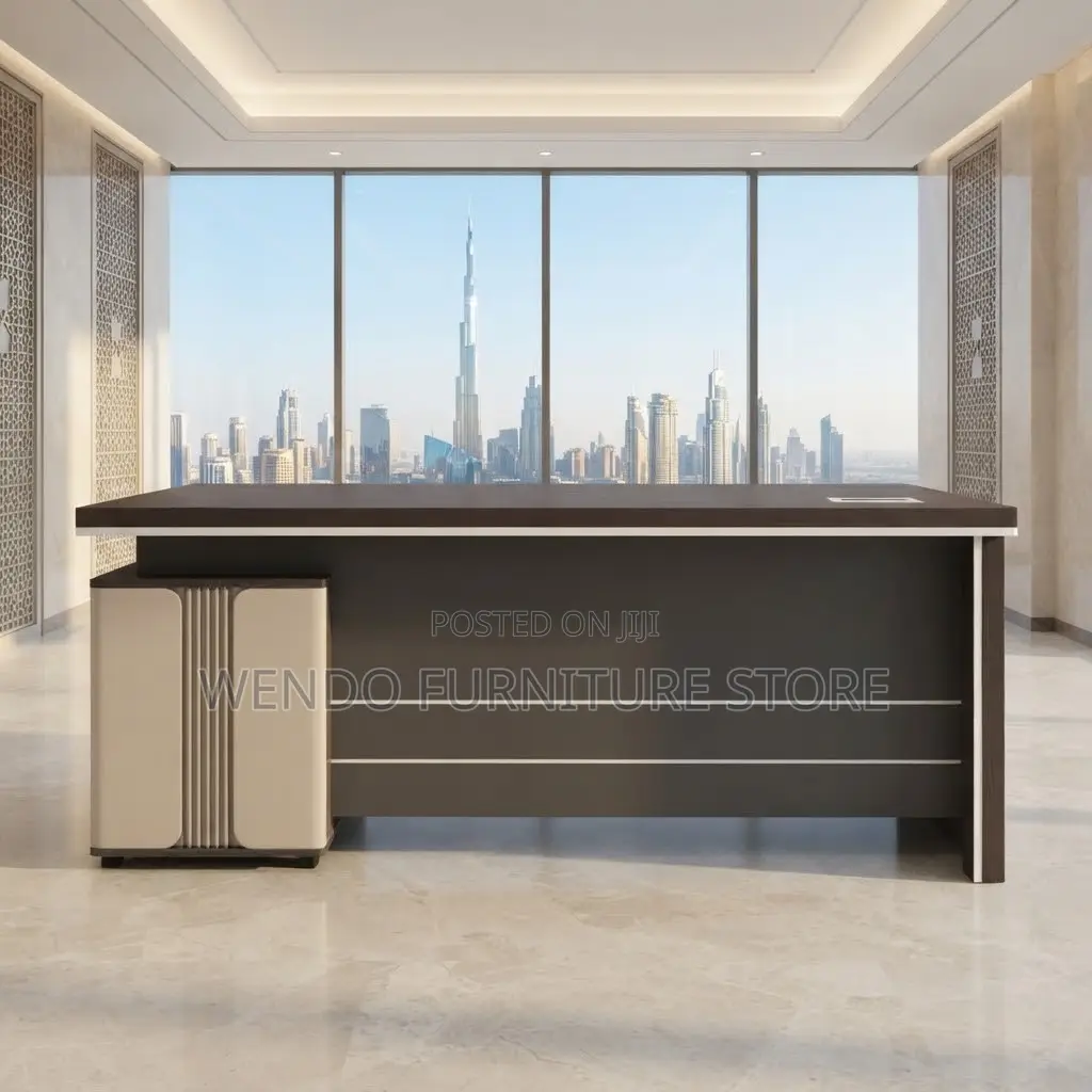Office Desk; Lockable 1200MM Executive Home Office Work Desk