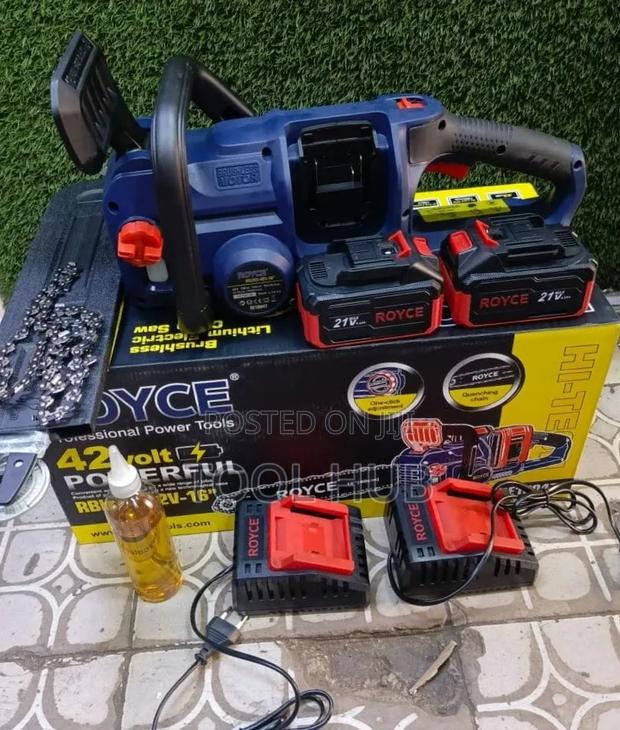 Royce 42V Cordless Brushless Electric Chainsaw Kit - main view