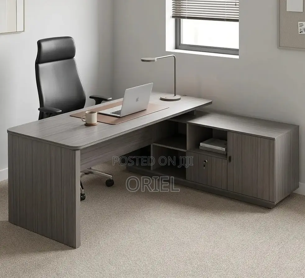 1600mm L-Shaped Executive OfficeDesk