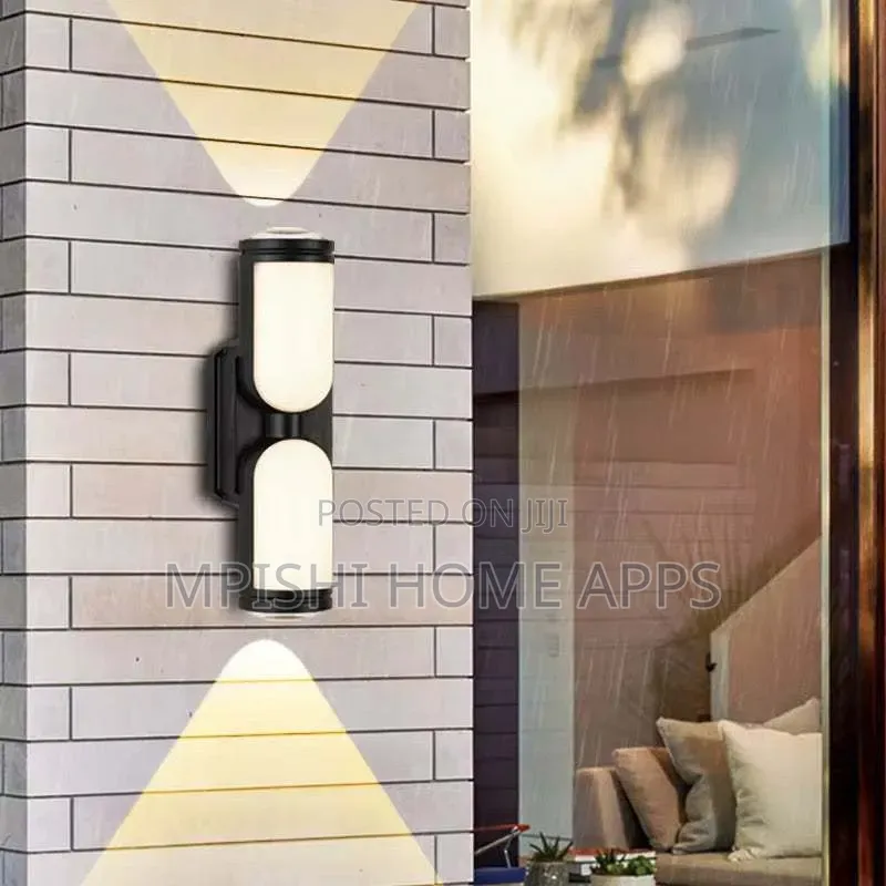 Dual Cylinder Outdoor Wall Light