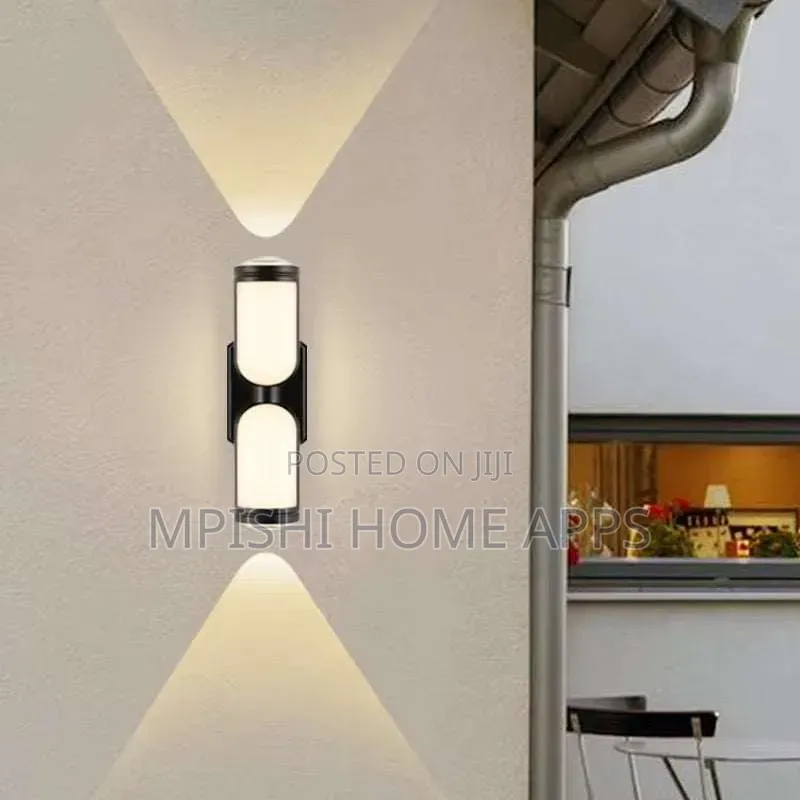 Dual Cylinder Outdoor Wall Light