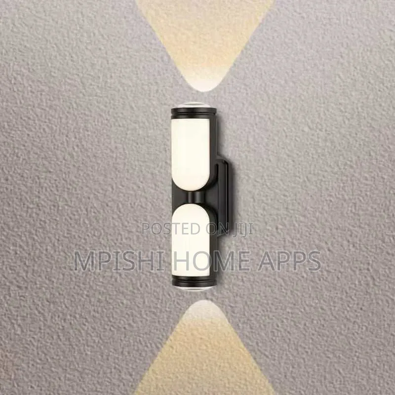 Dual Cylinder Outdoor Wall Light