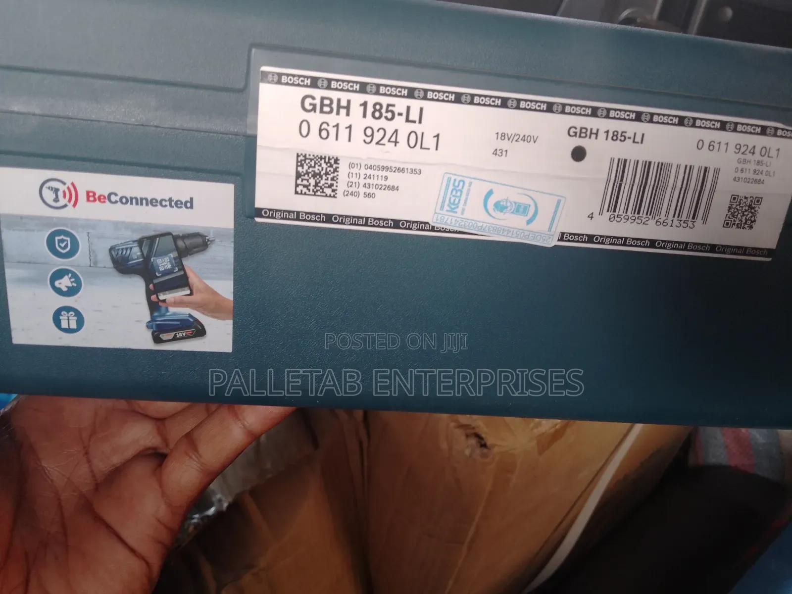 Original Bosch Cordless Harmer Drill With Seal