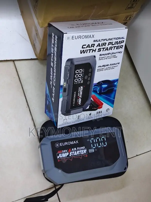 High Quality Jumstarter Euromax With Air Compressor