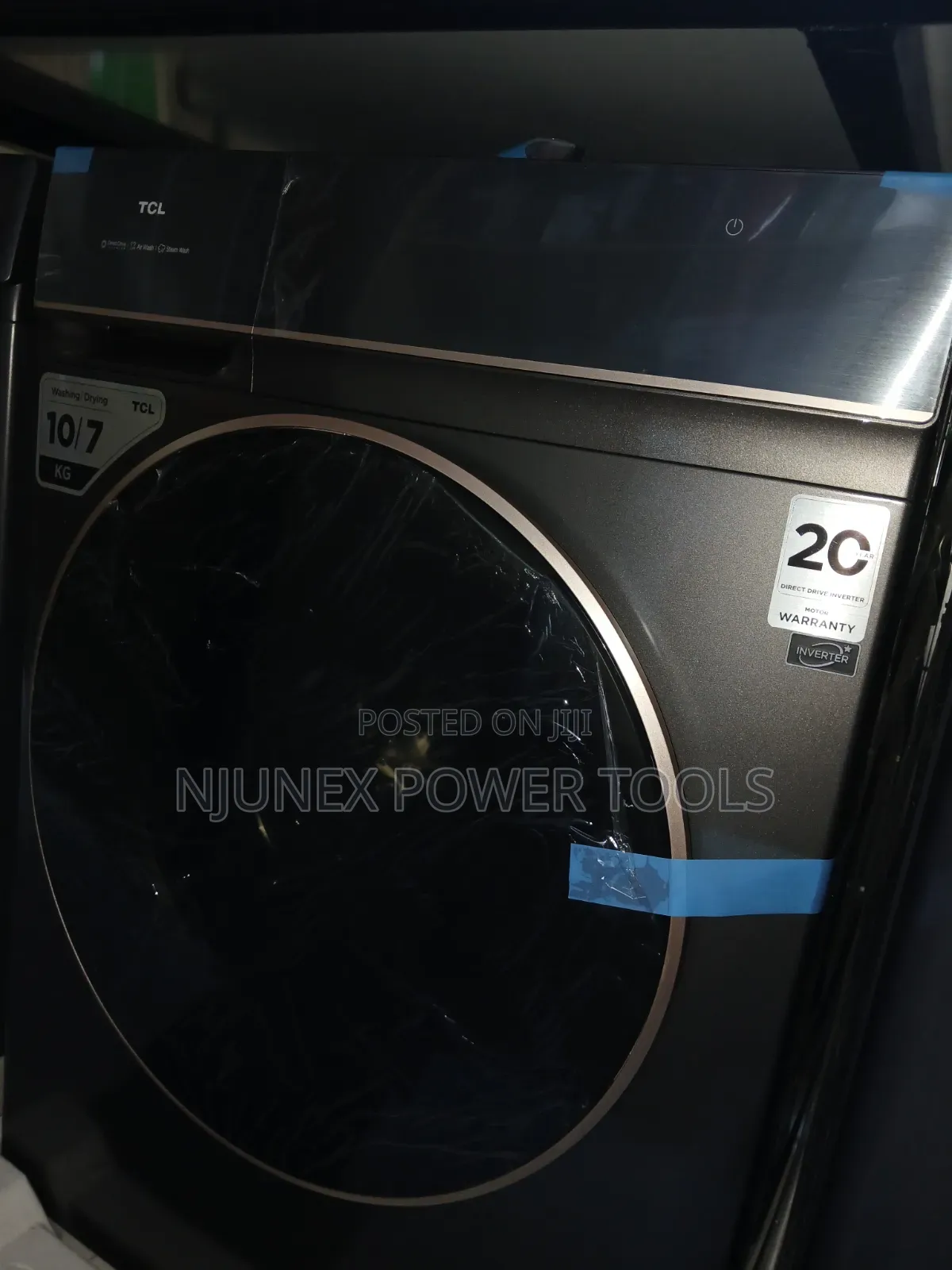 TCL 10/7kg Front Load Washer and Dryer