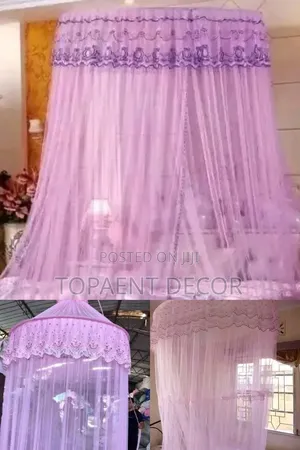 Pink Round Mosquito Net