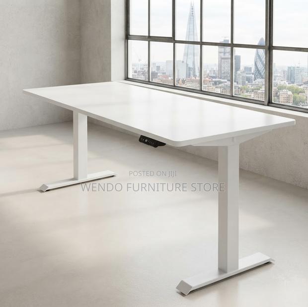 Office Desk; Ergonomic Sit Stand 140cm Electric Tables