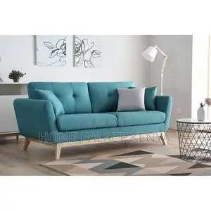 Sofa; Premium 2 Seater Fabric Sofa for Comfortable Modern Home Seating