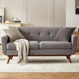 Sofa; Premium 2 Seater Fabric Sofa for Comfortable Modern Home Seating