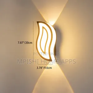 Oval Leaf LED Wall Light